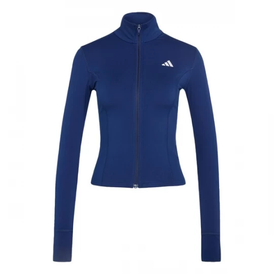 Foto van product ADIDAS PERFORMANCE Sportjas 'Studio' donkerblauw / wit
