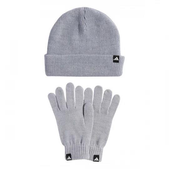 Foto van product ADIDAS PERFORMANCE Sportmuts 'Glove + Beanie' grijs