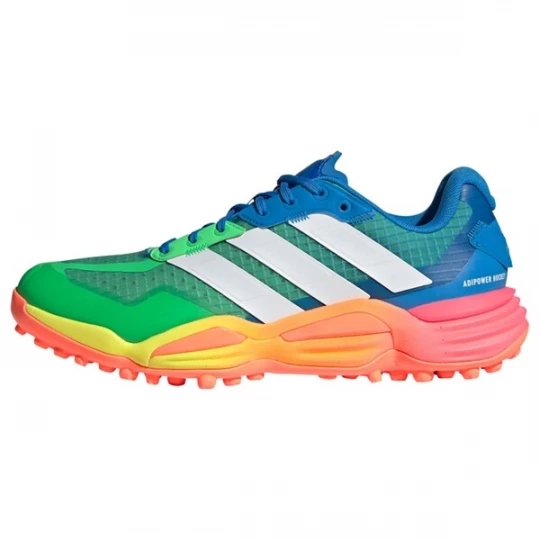 Foto van product ADIDAS PERFORMANCE Sportschoen 'Adipower 4' blauw / limoen / zalm roze / offwhite