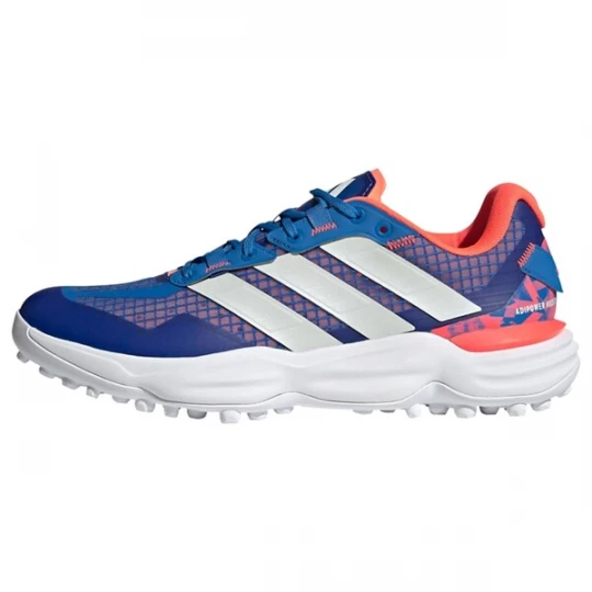Foto van product ADIDAS PERFORMANCE Sportschoen 'Adipower Hockey 3' donkerblauw / lichtgrijs / oranje