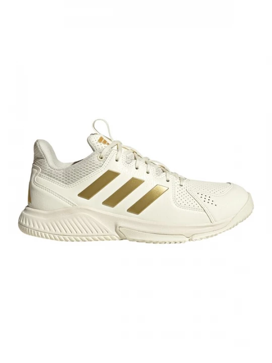Foto van product ADIDAS PERFORMANCE Sportschoen 'Court Flight' lichtbeige / goud