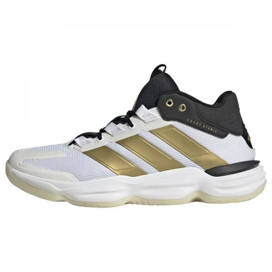 Foto van product ADIDAS PERFORMANCE Sportschoen 'Court Stabil' goud / zwart / wit