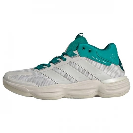 Foto van product ADIDAS PERFORMANCE Sportschoen 'Court Stabil' lichtgrijs / smaragd