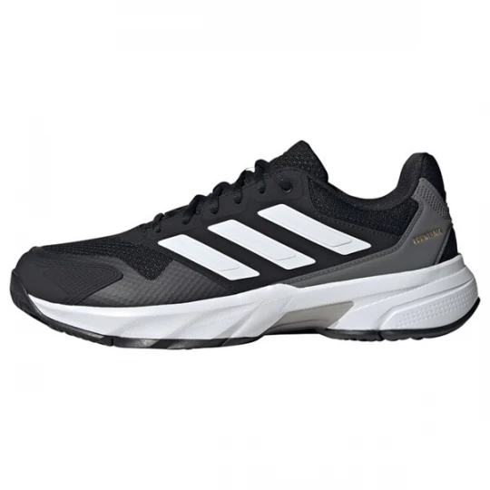 Foto van product ADIDAS PERFORMANCE Sportschoen 'CourtJam Control 3' grijs / zwart / wit