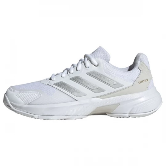 Foto van product ADIDAS PERFORMANCE Sportschoen 'CourtJam Control 3' lichtgrijs / zilver / wit