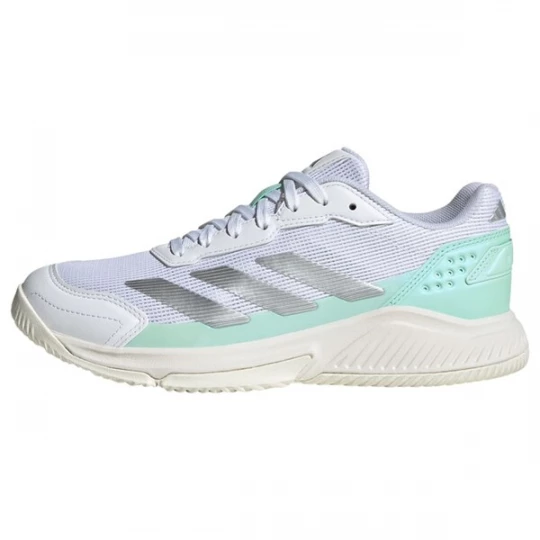 Foto van product ADIDAS PERFORMANCE Sportschoen 'Courtquick' lichtgrijs / mintgroen / wit