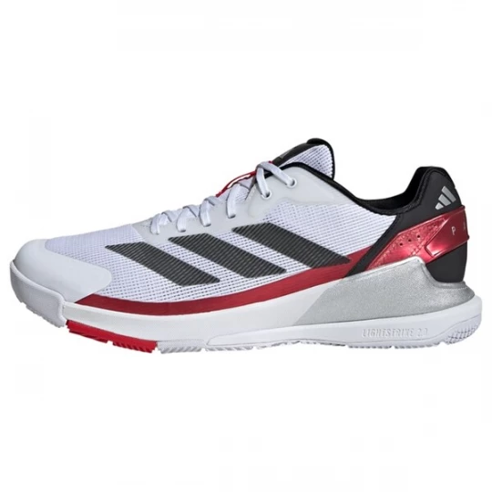 Foto van product ADIDAS PERFORMANCE Sportschoen 'Crazyquick' lichtgrijs / donkerrood / zwart
