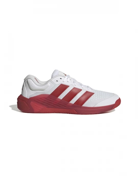 Foto van product ADIDAS PERFORMANCE Sportschoen 'DROPSET 4 POWER' donkerrood / wit