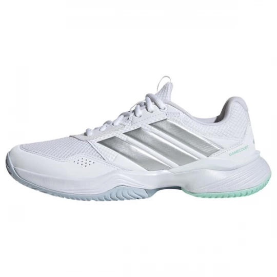 Foto van product ADIDAS PERFORMANCE Sportschoen 'GameCourt 3' zilver / wit