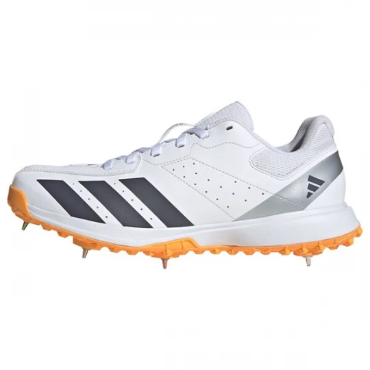 Foto van product ADIDAS PERFORMANCE Sportschoen 'Howzat Spike' zilvergrijs / zwart / wit