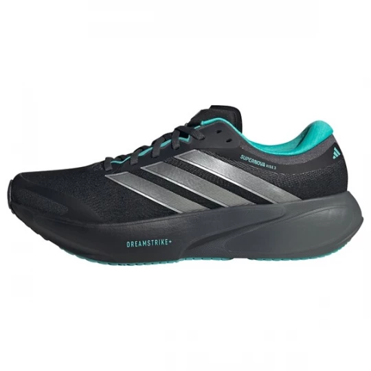 Foto van product ADIDAS PERFORMANCE Sportschoen 'Supernova Rise 3 Mercedes AMG Petronas F1 Team' turquoise / zilvergrijs / zwart