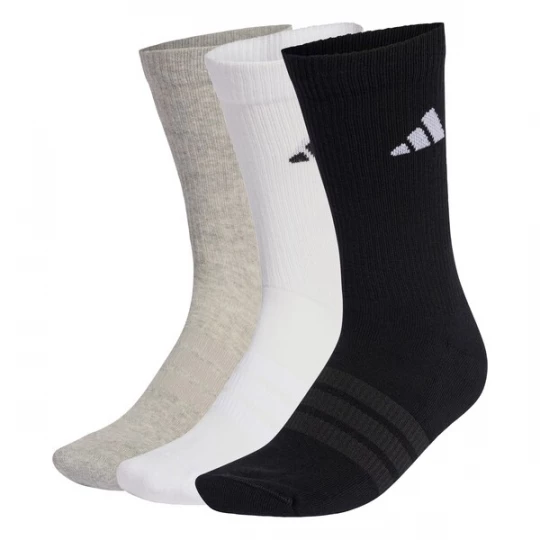 Foto van product ADIDAS PERFORMANCE Sportsokken 'Ess' greige / zwart / wit
