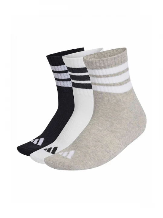 Foto van product ADIDAS PERFORMANCE Sportsokken 'Ess' grijs gemêleerd / zwart / wit