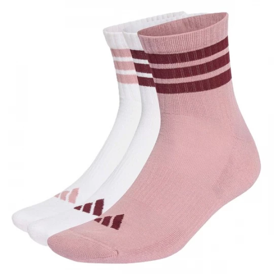 Foto van product ADIDAS PERFORMANCE Sportsokken 'Ess' oudroze / wijnrood / wit