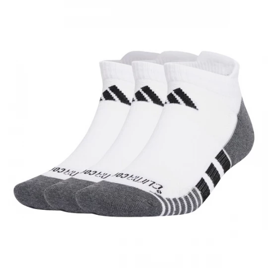Foto van product ADIDAS PERFORMANCE Sportsokken 'Performance CLIMACOOL Cushioned Low 3 Pairs' donkergrijs / zwart / wit