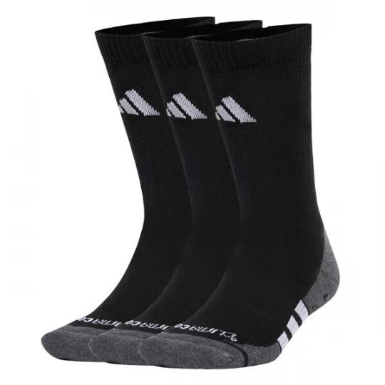 Foto van product ADIDAS PERFORMANCE Sportsokken 'Performance Grip CLIMACOOL Cushioned Crew 3 Pairs' grijs gemêleerd / zwart / wit
