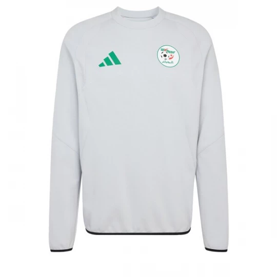 Foto van product ADIDAS PERFORMANCE Sportsweatshirt 'Algeria Tiro' lichtgrijs / groen / zwart / wit