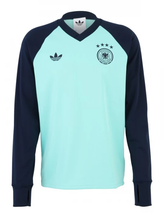 Foto van product ADIDAS PERFORMANCE Sportsweatshirt 'Deutschland 26 Pre-Match' navy / turquoise