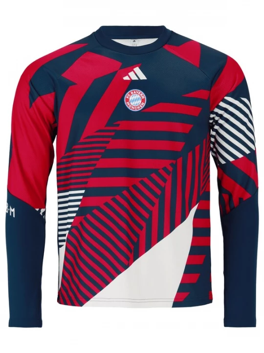 Foto van product ADIDAS PERFORMANCE Sportsweatshirt 'FC Bayern München Pre-Match' marine / bloedrood / wit