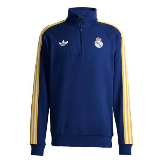 Foto van product ADIDAS PERFORMANCE Sportsweatshirt 'Real Madrid' donkerblauw / curry / wit