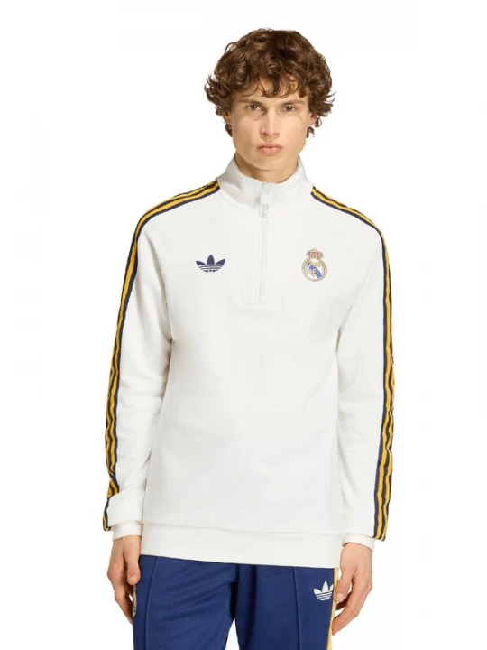 Foto van product ADIDAS PERFORMANCE Sportsweatshirt 'Real Madrid' navy / goudgeel / wit