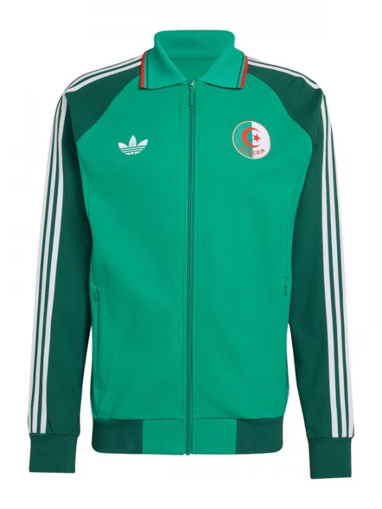 Foto van product ADIDAS PERFORMANCE Sportsweatvest 'FAF A' groen / donkergroen / rood / wit