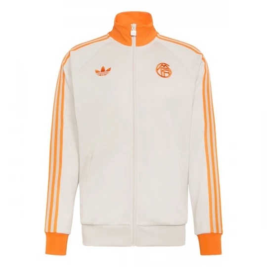 Foto van product ADIDAS PERFORMANCE Sportsweatvest 'FC Bayern München' lichtbeige / oranje