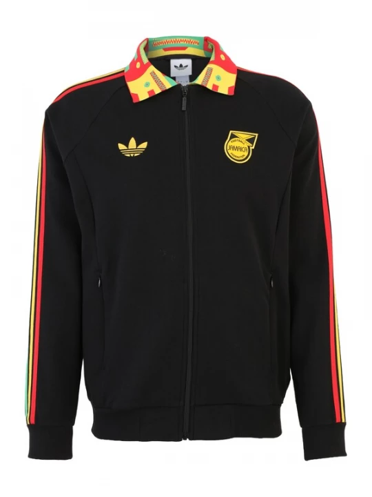Foto van product ADIDAS PERFORMANCE Sportsweatvest 'JFF A OG JK' geel / groen / rood / zwart