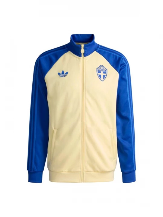 Foto van product ADIDAS PERFORMANCE Sportsweatvest 'SVFF' blauw / lichtblauw / lichtgeel