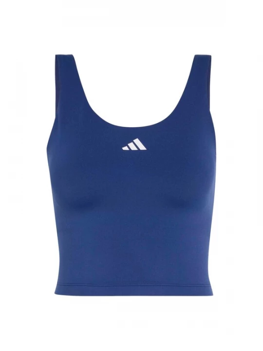 Foto van product ADIDAS PERFORMANCE Sporttop 'Studio All Me' donkerblauw / wit