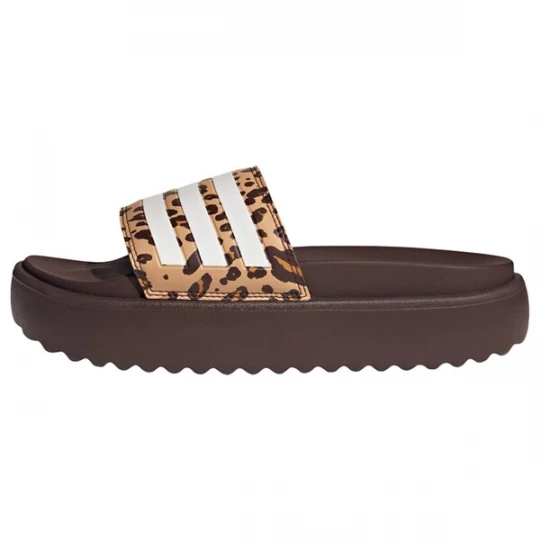 Foto van product ADIDAS PERFORMANCE Strand- / badschoen 'Adilette' cappuccino / donkerbruin / wit