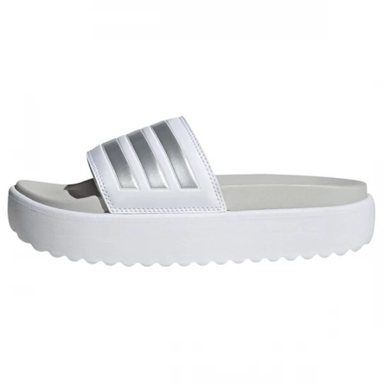Foto van product ADIDAS PERFORMANCE Strand- / badschoen 'Adilette' zilver / wit