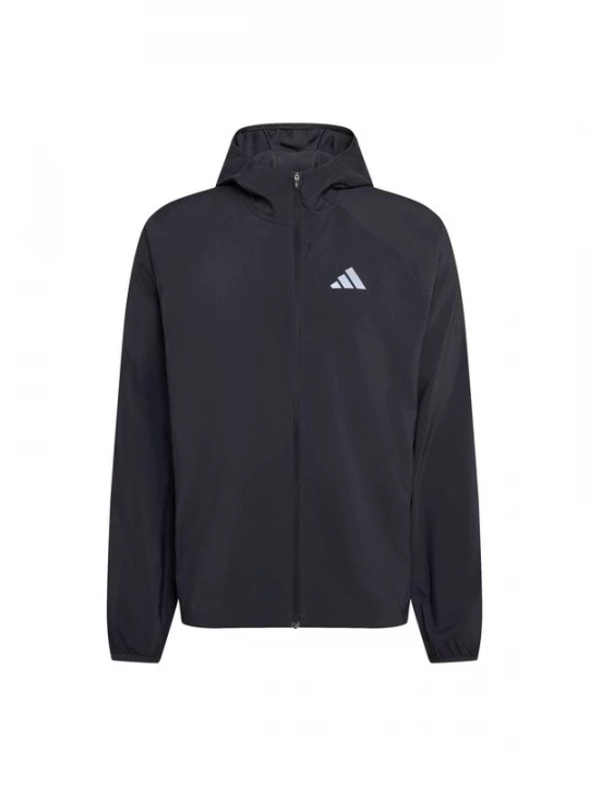 Foto van product ADIDAS PERFORMANCE Trainingsjack 'Adi365 Running Essentials' zilvergrijs / zwart