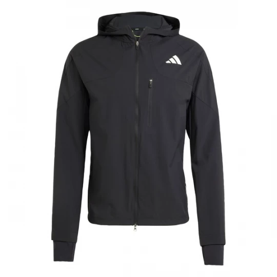 Foto van product ADIDAS PERFORMANCE Trainingsjack 'Adizero' zwart / wit
