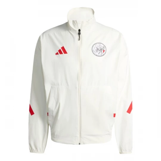 Foto van product ADIDAS PERFORMANCE Trainingsjack 'Ajax Amsterdam Z.N.E. Anthem' rood / offwhite