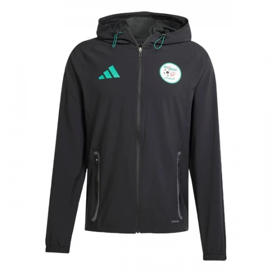 Foto van product ADIDAS PERFORMANCE Trainingsjack 'Algerien Tiro 25 Competition' azuur / zwart / natuurwit