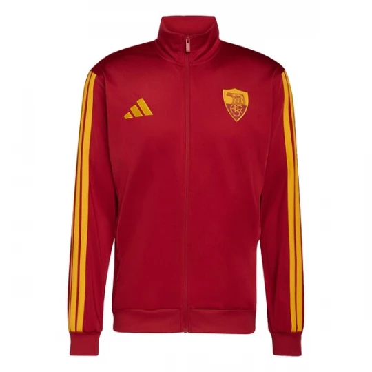 Foto van product ADIDAS PERFORMANCE Trainingsjack 'AS Rom DNA' geel / rood