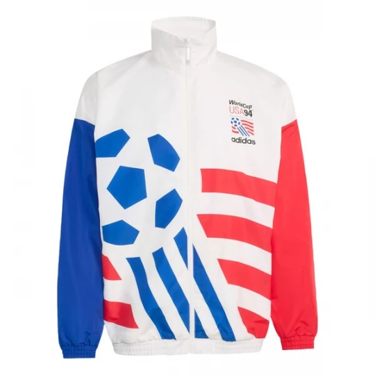 Foto van product ADIDAS PERFORMANCE Trainingsjack blauw / rood / wit