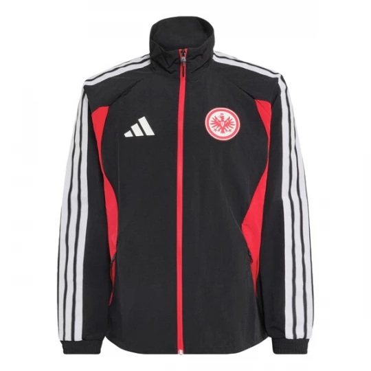 Foto van product ADIDAS PERFORMANCE Trainingsjack 'Eintracht Frankfurt Anthem' rood / zwart / wit