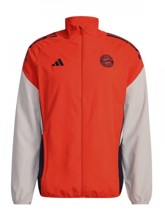 Foto van product ADIDAS PERFORMANCE Trainingsjack 'FC Bayern Tiro 25' oranjerood / zwart / wit