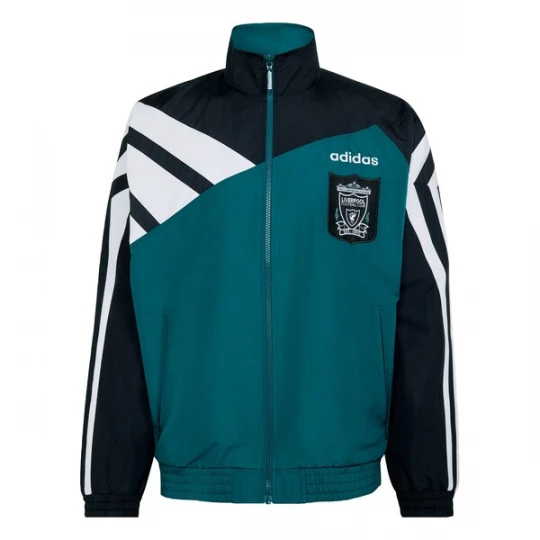 Foto van product ADIDAS PERFORMANCE Trainingsjack 'FC Liverpool 95' smaragd / zwart / wit