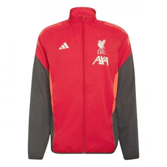 Foto van product ADIDAS PERFORMANCE Trainingsjack 'FC Liverpool Tiro 25 Competition' antraciet / oranje / rood / wit