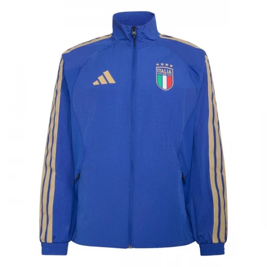 Foto van product ADIDAS PERFORMANCE Trainingsjack 'Italien Anthem' beige / blauw