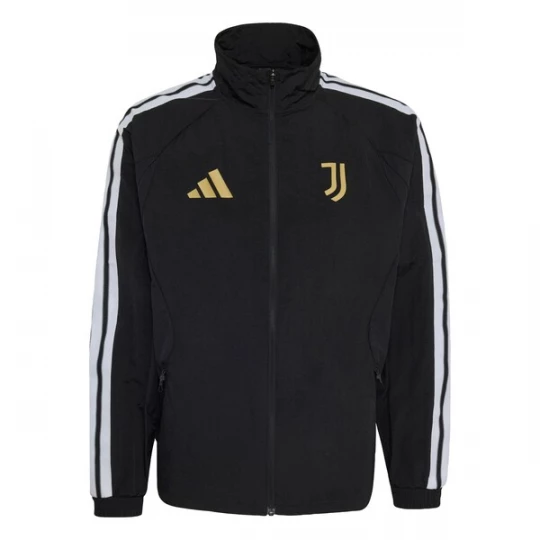 Foto van product ADIDAS PERFORMANCE Trainingsjack 'Juventus Turin Anthem' goudgeel / zwart / wit