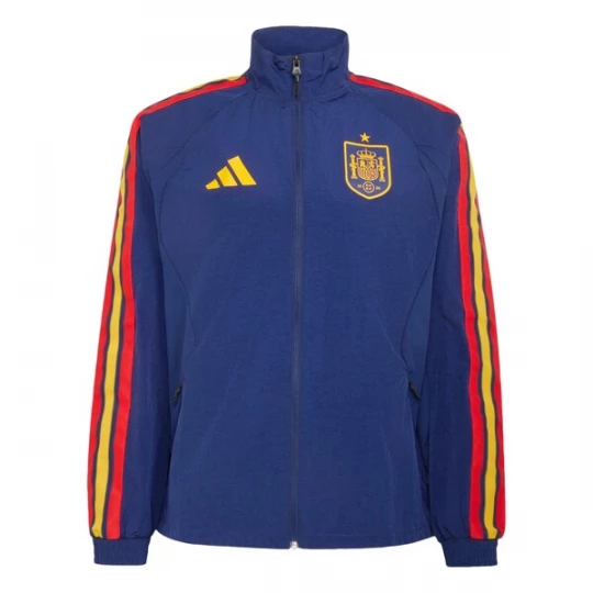 Foto van product ADIDAS PERFORMANCE Trainingsjack 'Spanien Anthem' donkerblauw / curry / rood