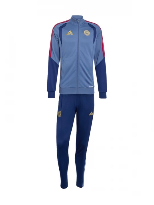 Foto van product ADIDAS PERFORMANCE Trainingspak 'FC Bayern München' blauw / opaal / goud / rood