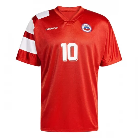 Foto van product ADIDAS PERFORMANCE Tricot 'Chile 93 / 94 Heimtrikot' blauw / antraciet / rood / wit