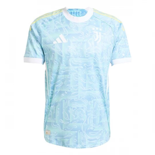 Foto van product ADIDAS PERFORMANCE Tricot 'FC Juventus Turin Authentic 2025 / 2026' turquoise / lichtblauw / lichtgroen / wit