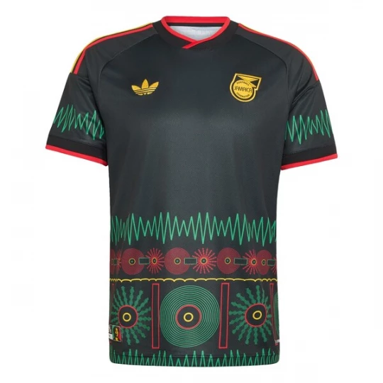 Foto van product ADIDAS PERFORMANCE Tricot 'Jamaika 26 x Bob Marley' geel / smaragd / rood / zwart