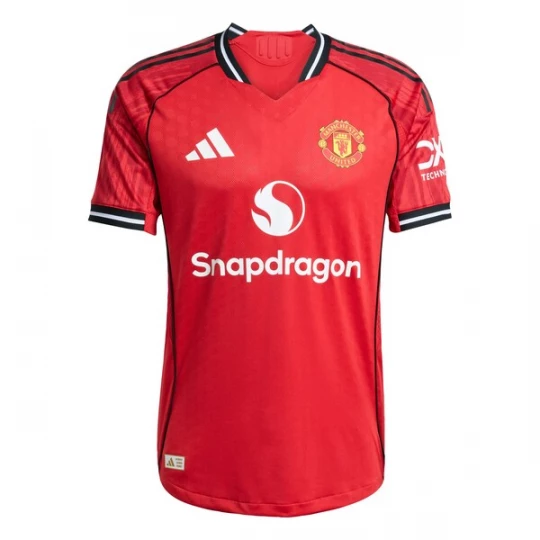 Foto van product ADIDAS PERFORMANCE Tricot 'Manchester United 25 / 26 Authentic' goudgeel / rood / zwart / wit